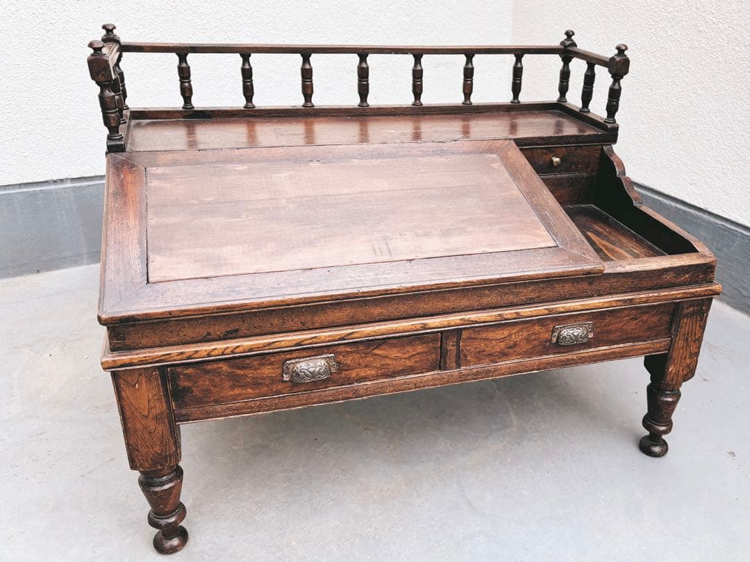 アンティーク ライティングデスク 古道具 大正ロマン