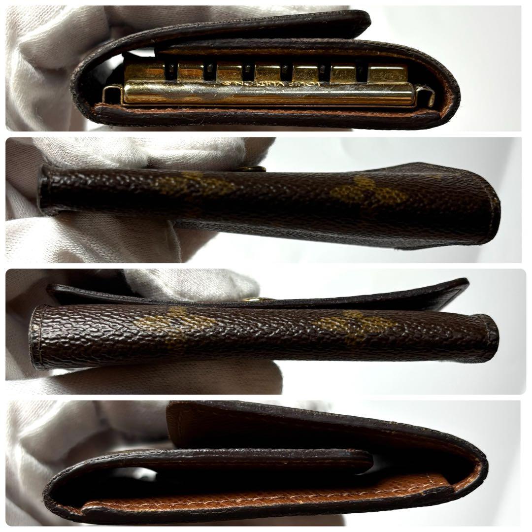 【美品・箱付き】ルイヴィトン　モノグラム　ミュルティクレ6 キーケース　ブラウン