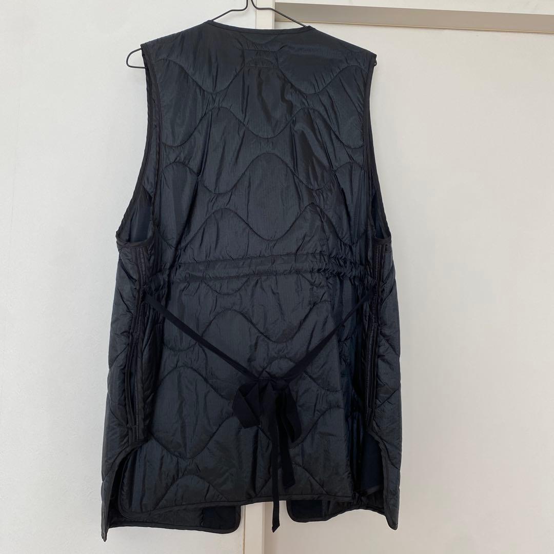 美品　BEAMS BOY リップサーモライナーベスト　ブラック