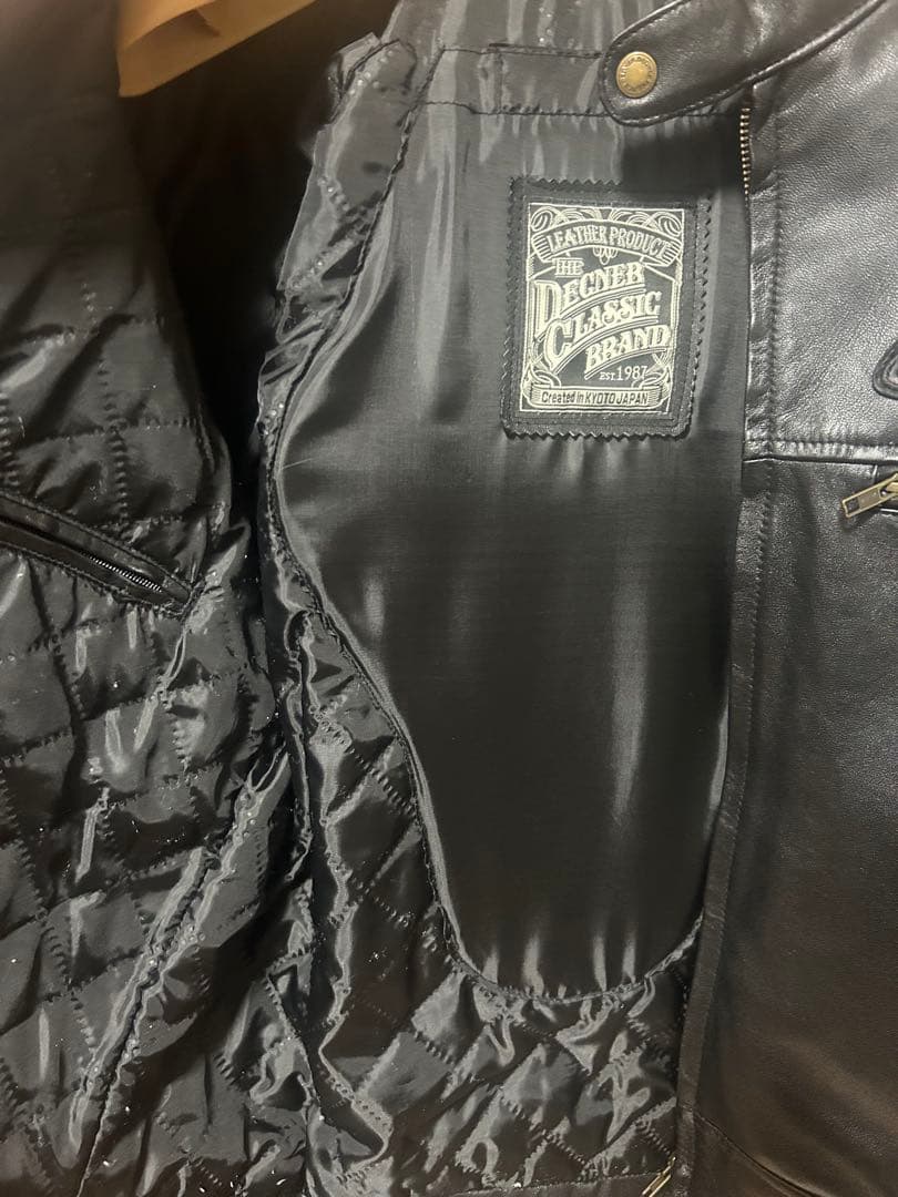 デグナー 13WJ-1C レザージャケット　Lサイズ　バイカー　ハーレー　バイク