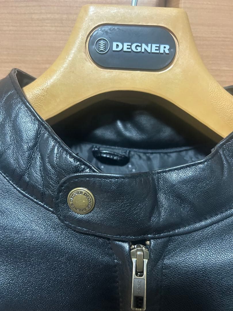 デグナー 13WJ-1C レザージャケット　Lサイズ　バイカー　ハーレー　バイク