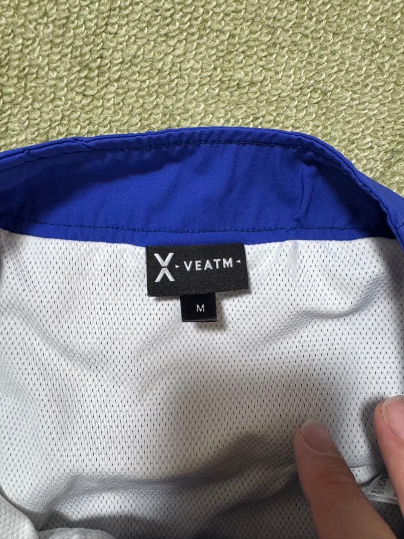 VEATM 青/黄 ストライプ 水着 Mサイズ