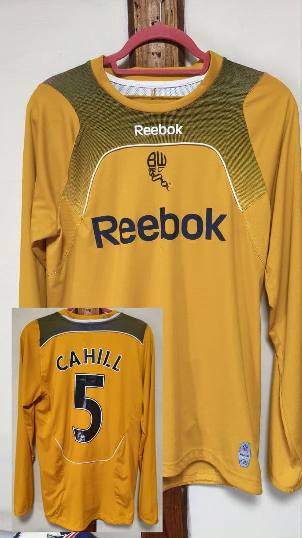 その他 Bolton Wanderes Reebok LS 2008/09 Cahill