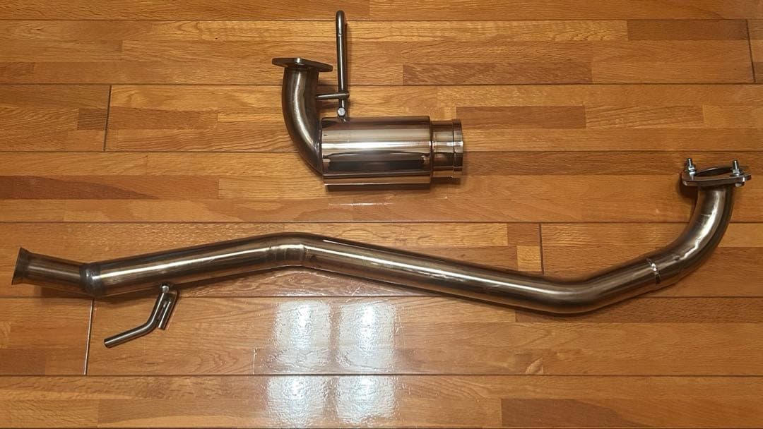 【ほぼ新品】ウィルズウィン ラパン HE22S コンパクトマフラー ワゴンR