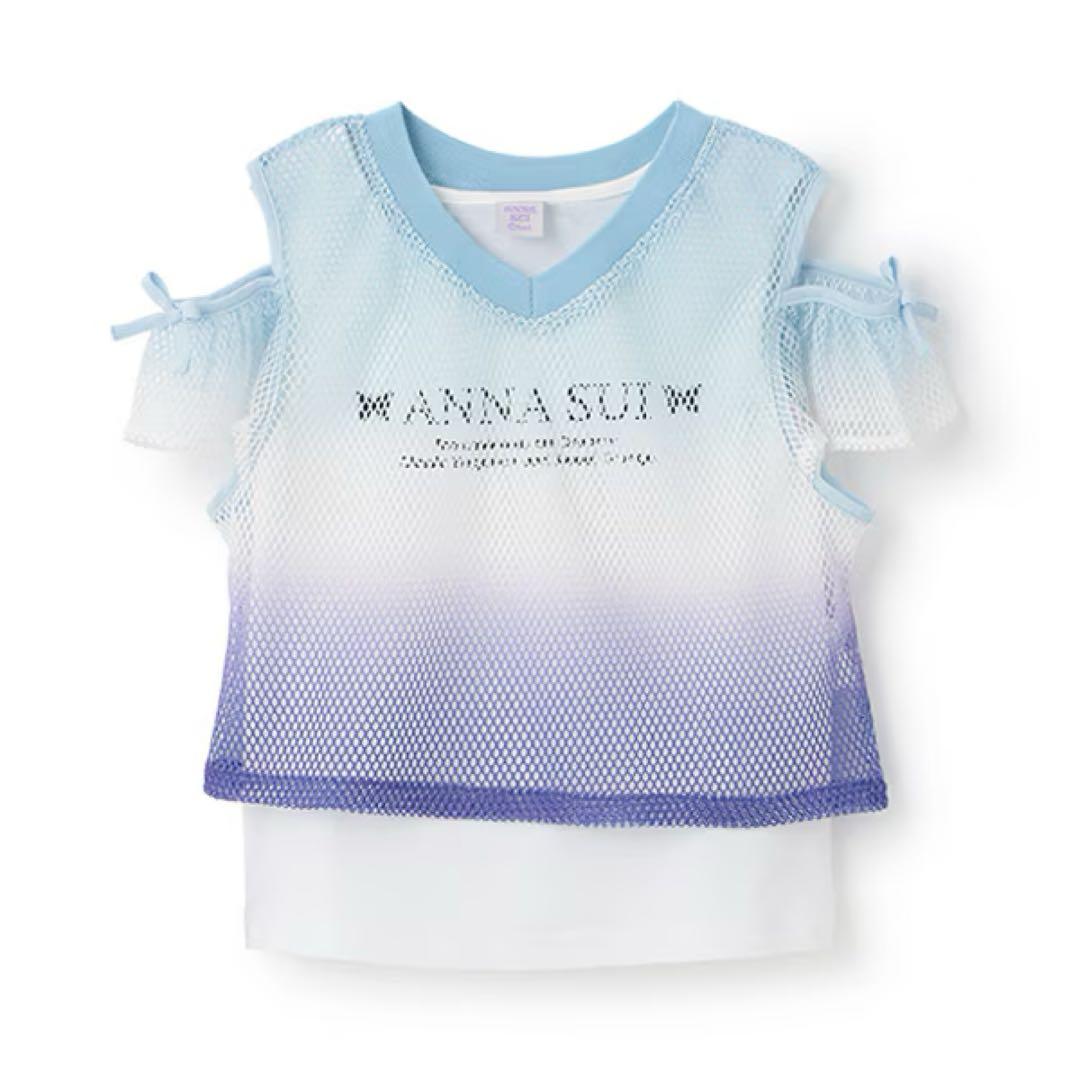 アナスイミニ新品未使用120cm メッシュグラデーションT＋タンクトップ
