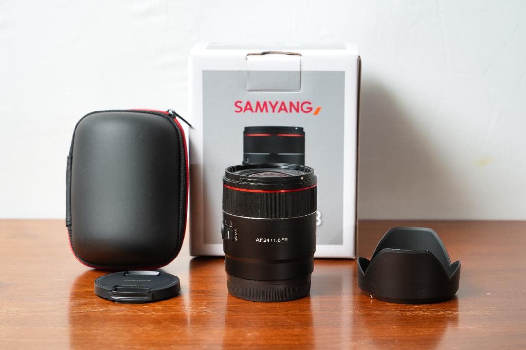 【美品】SAMYANG 24mm F1.8 FE ソニーE用 24年8月購入