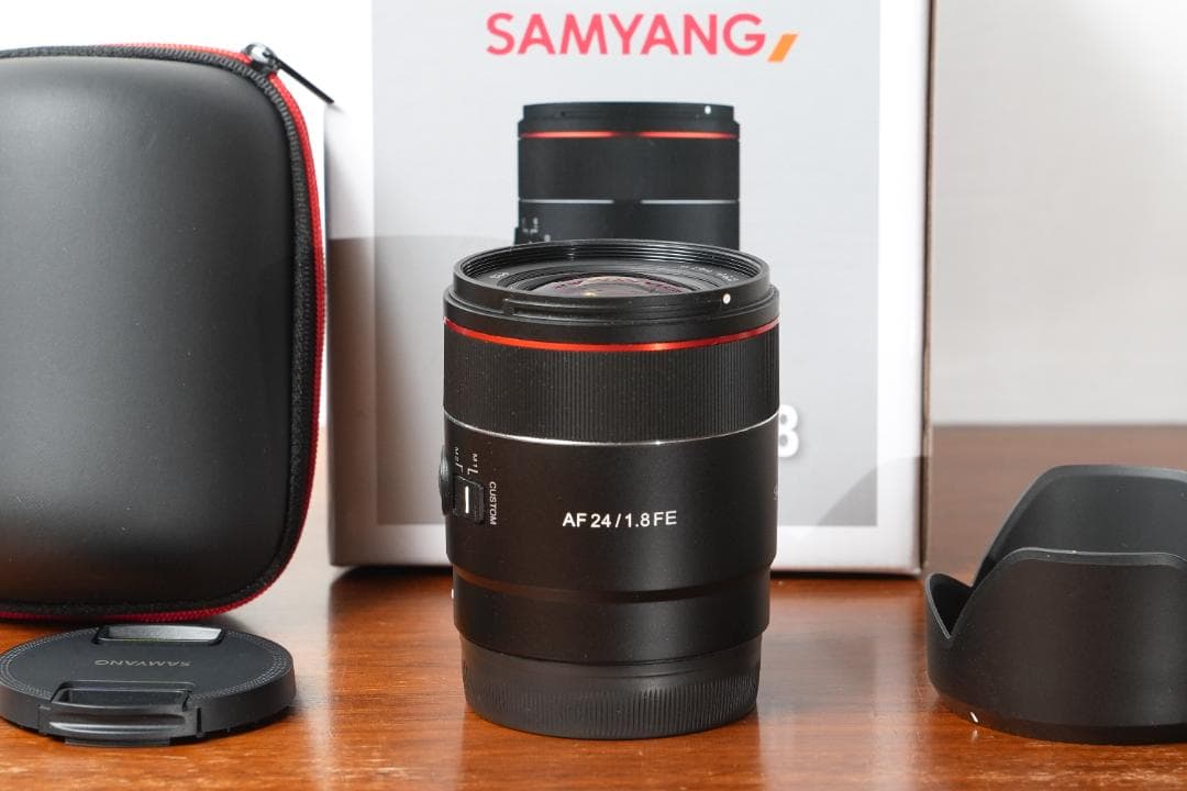 【美品】SAMYANG 24mm F1.8 FE ソニーE用 24年8月購入