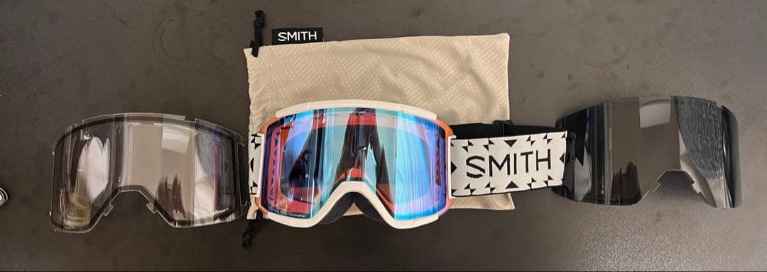 SMITH SQUAD XL Photo Chromapop レンズ付き