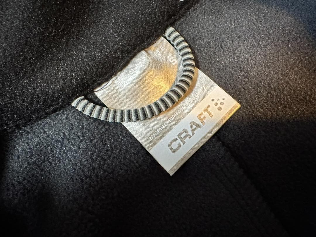 CRAFT サイクルジャケット S ブラック　冬用