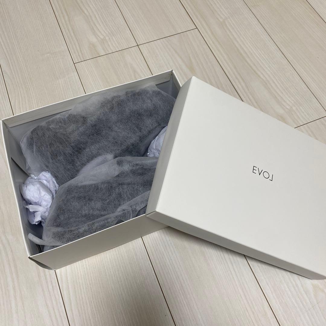 EVOL ブラック スエード ローファースニーカー