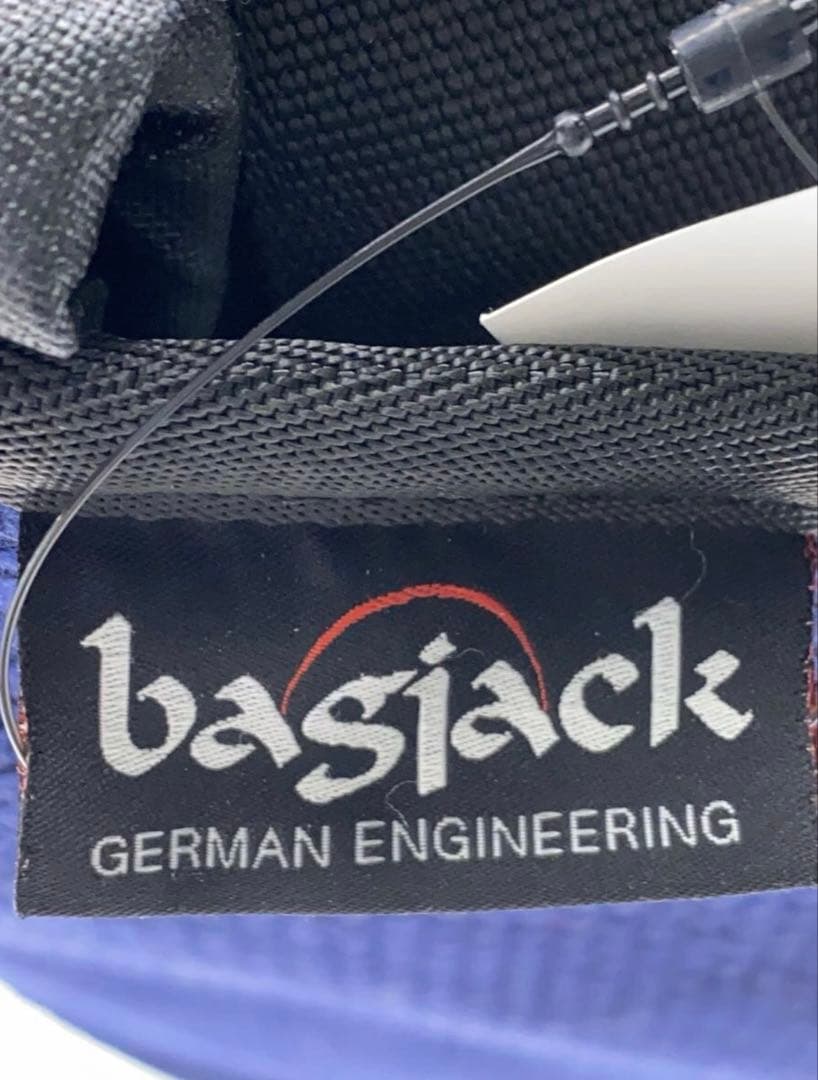 bagjackメッセンジャーバッグ 刺し子ネイビーブルー ブラック