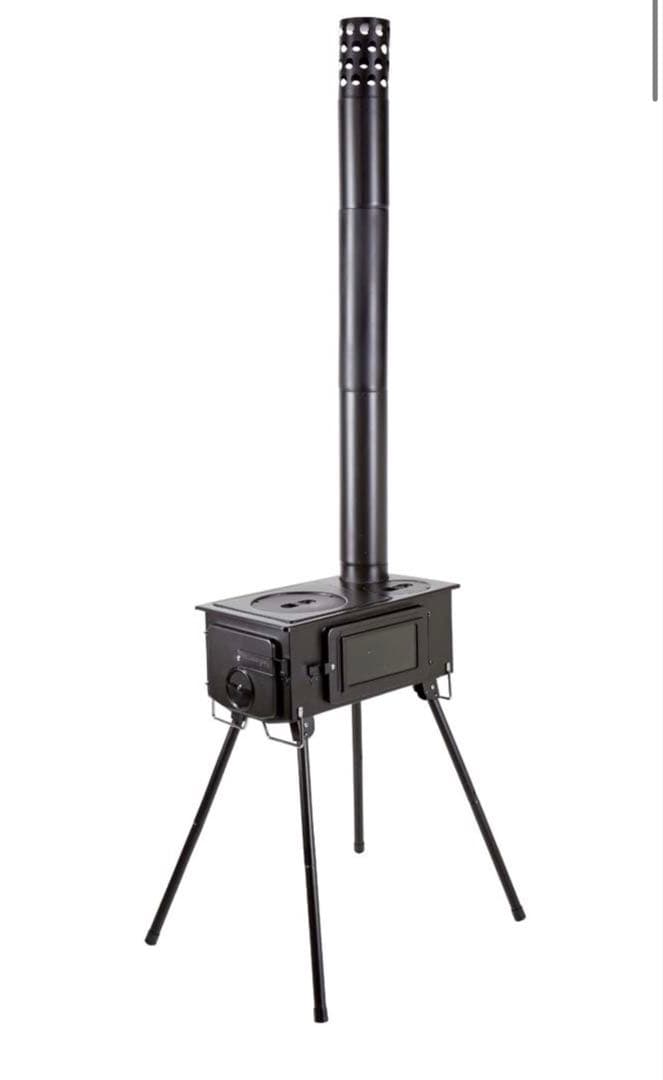 【定価¥42,000】CAPTAIN STAG KAMADO薪ストーブ　おまけ付