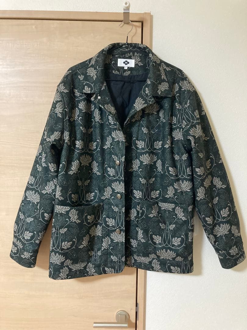 gakkin 墨小菊 CHRYSANTHEMUMS MELANGE JACKET