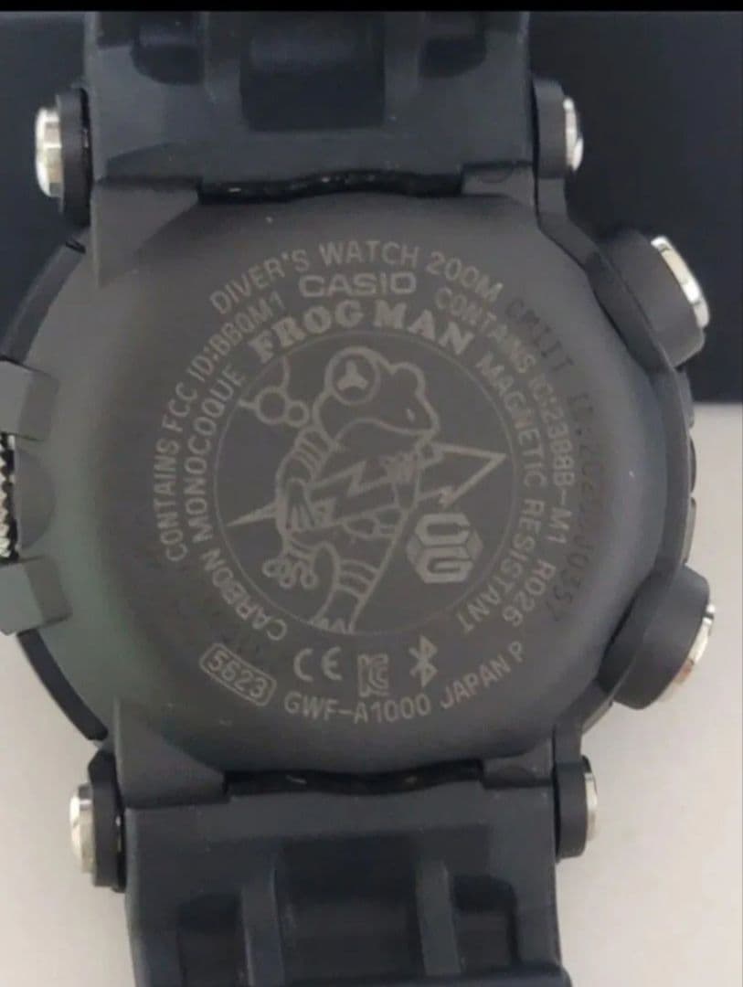 カシオG-SHOCK FROGMAN GWF-A1000-1AJF 電波ソーラー