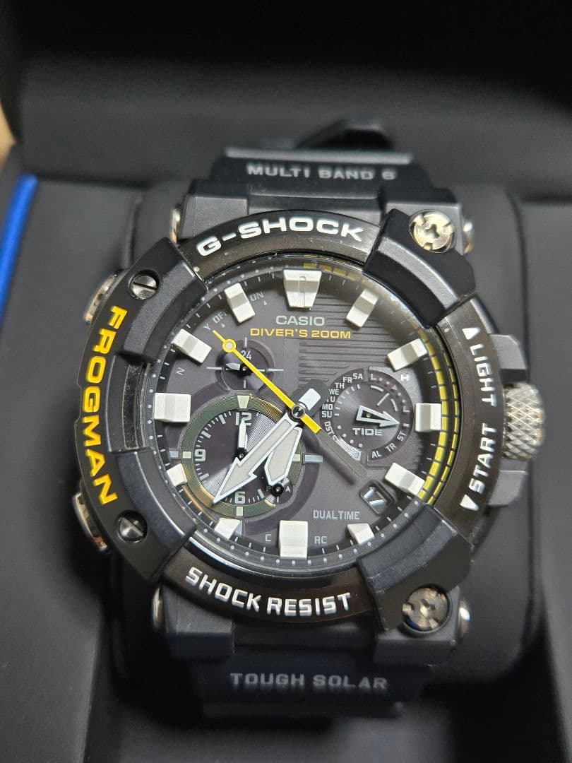 カシオG-SHOCK FROGMAN GWF-A1000-1AJF 電波ソーラー
