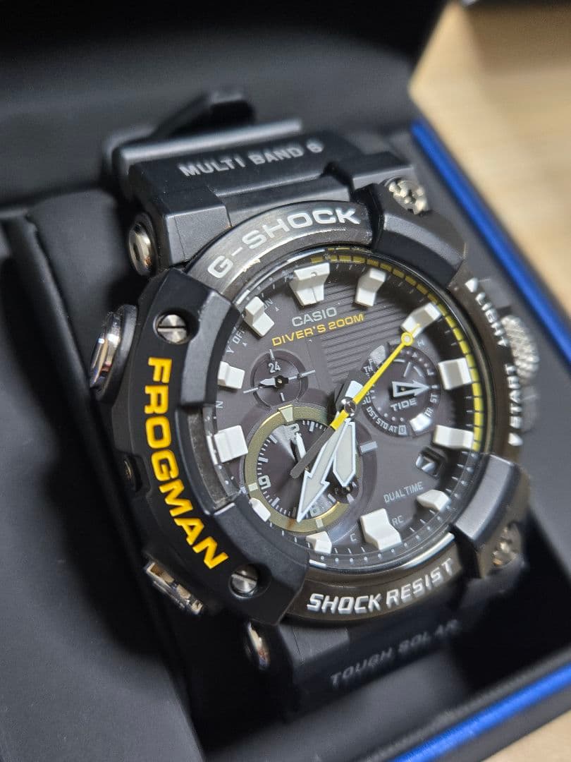 カシオG-SHOCK FROGMAN GWF-A1000-1AJF 電波ソーラー