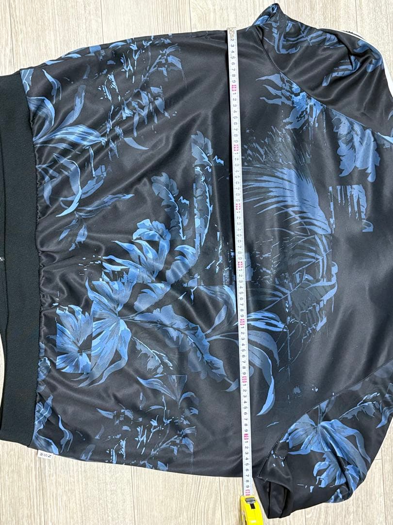 マチカフェさん専用ブラック/ブルー花柄 NIKE ナイキジャージ※お値下げ対応可