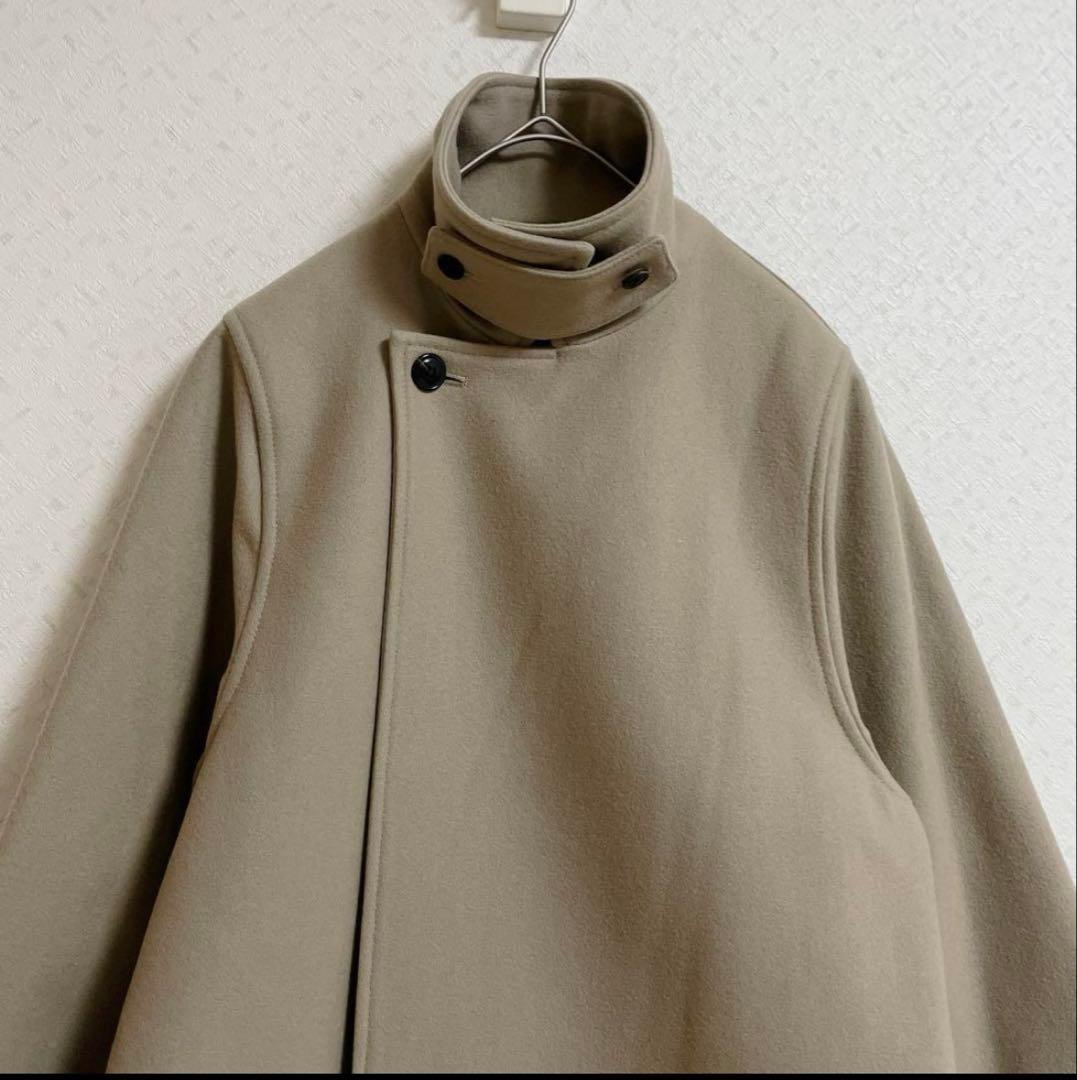 HYKE ベージュ ロングコート