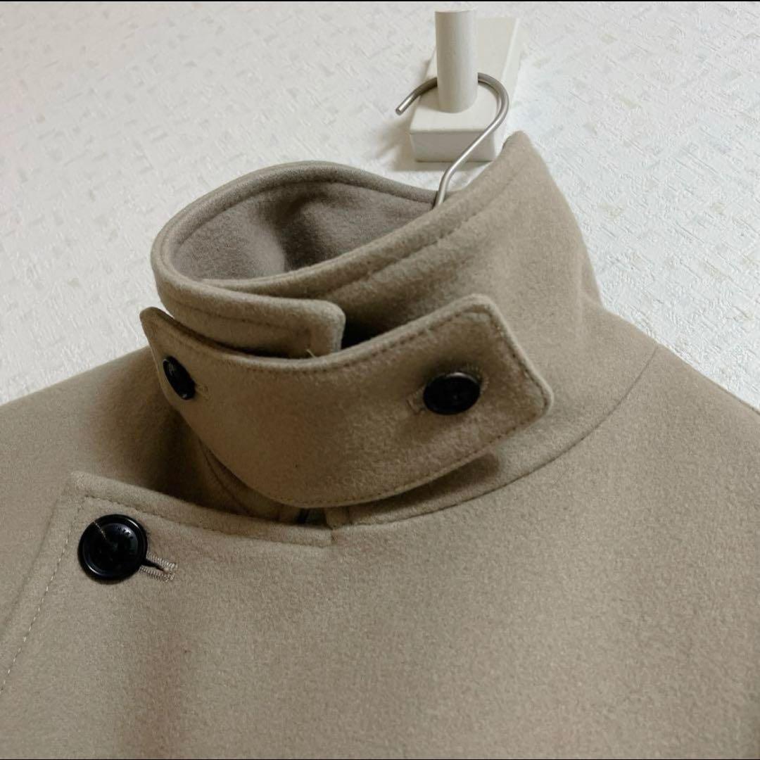 HYKE ベージュ ロングコート