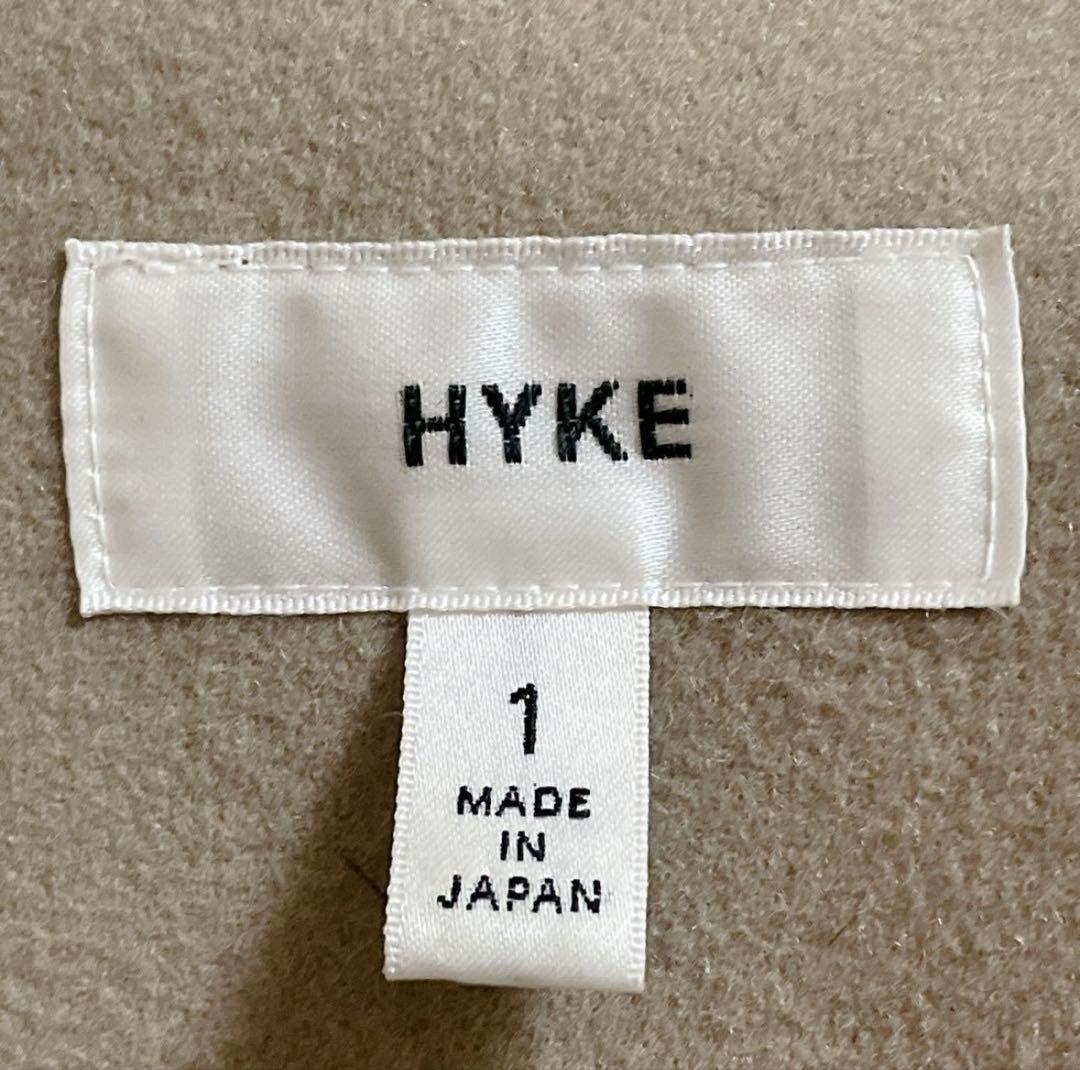 HYKE ベージュ ロングコート