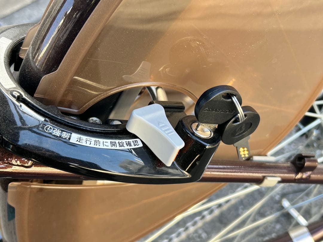 【電動自転車】サビなし・充電器・ケータイホルダー付き