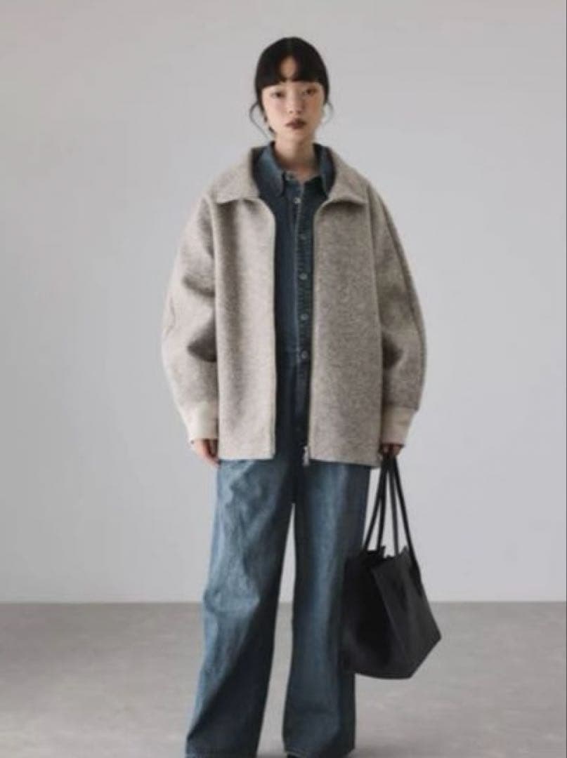 naka新品ADAM ET ROPÉ FEMME デニムジャンプスーツ