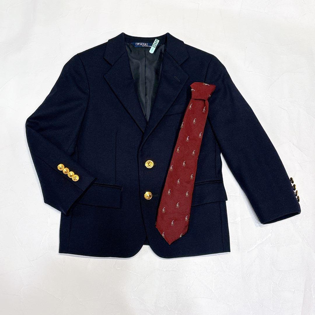 120 POLO RALPH LAUREN ラルフローレン ジャケット ネクタイ