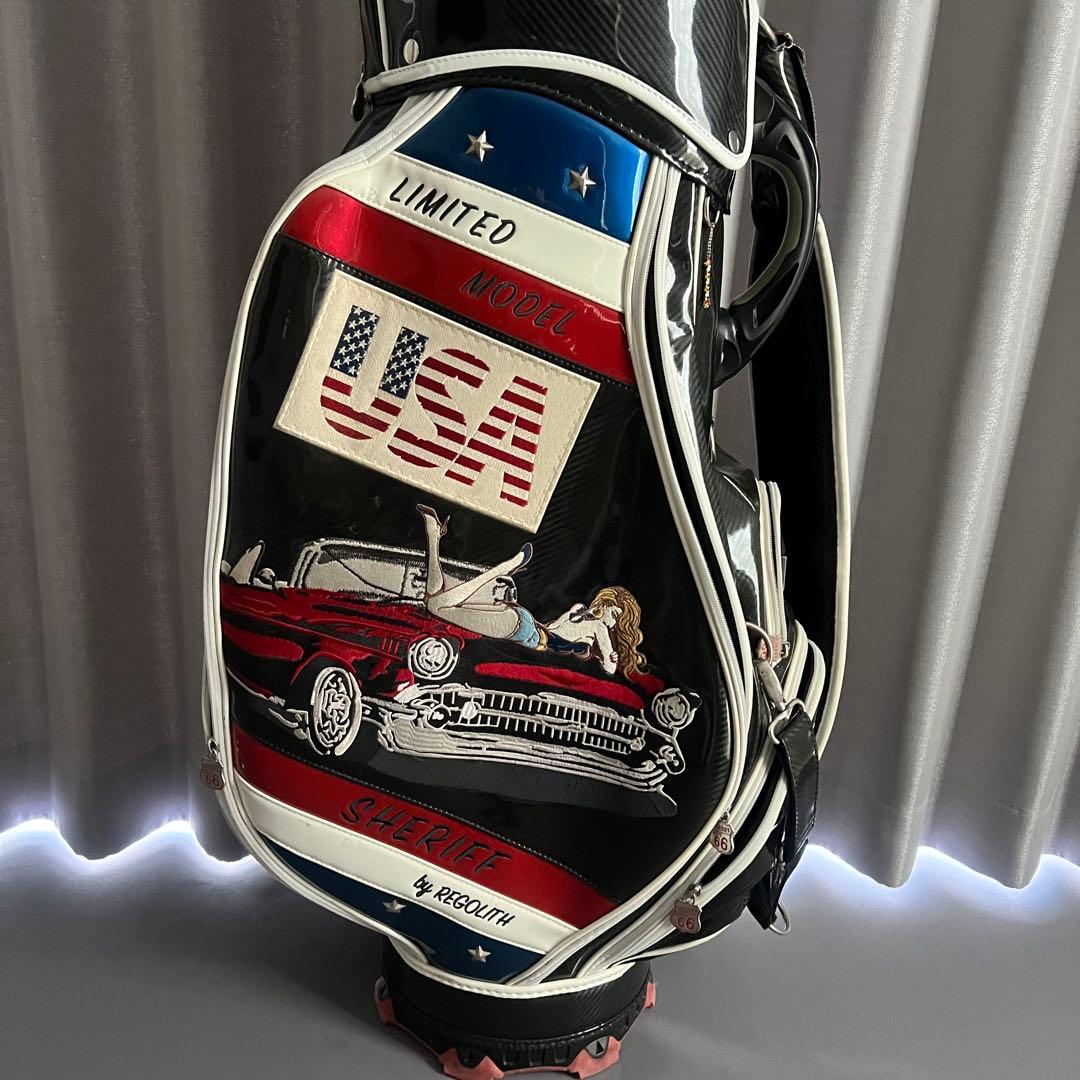 Sheriff シェリフ　限定　キャディバッグ ヘッドカバー セット　ゴルフ