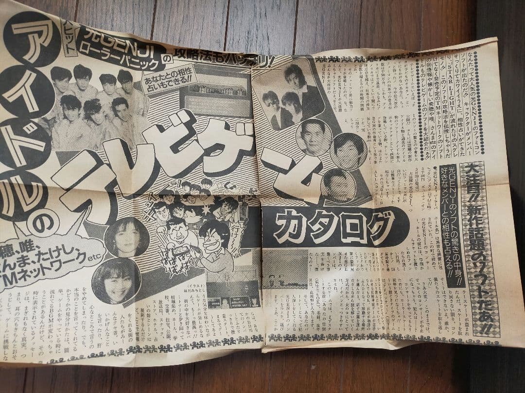 ファミリーコンピュータディスクシステム用 光GENJIローラーパニック