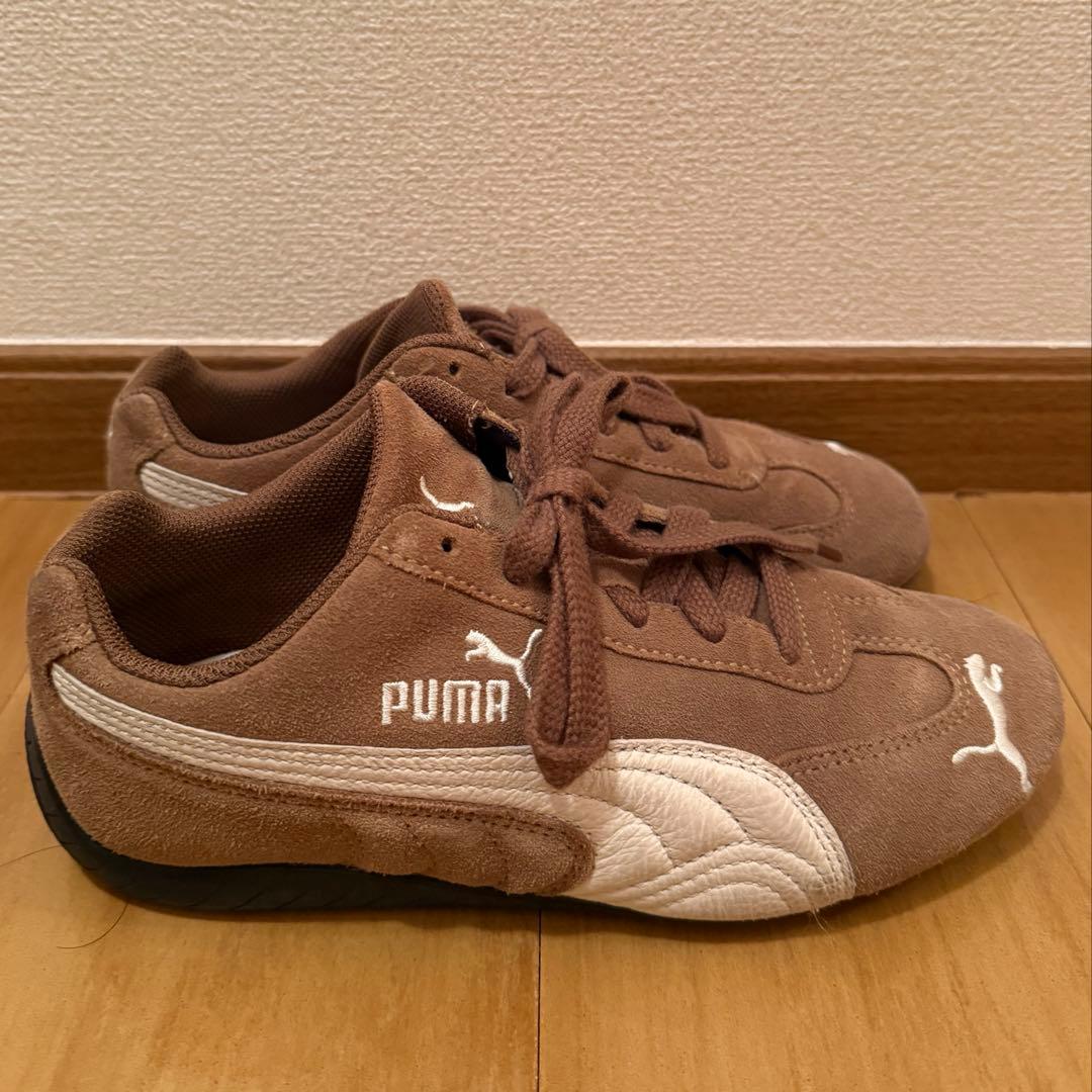 プーマ スピードキャットOG ブラウン 23cm