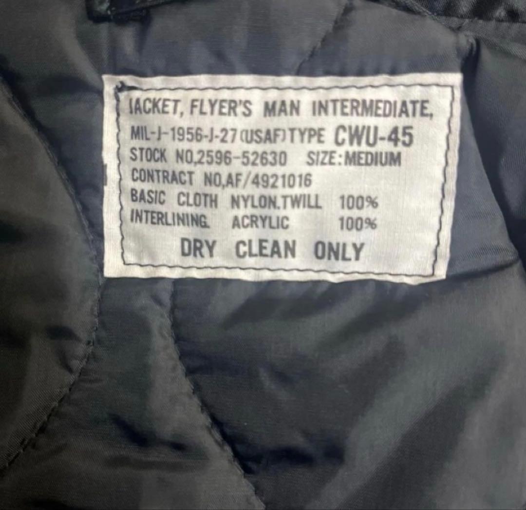 CWU-45 フライトジャケット　未使用　　Mサイズ