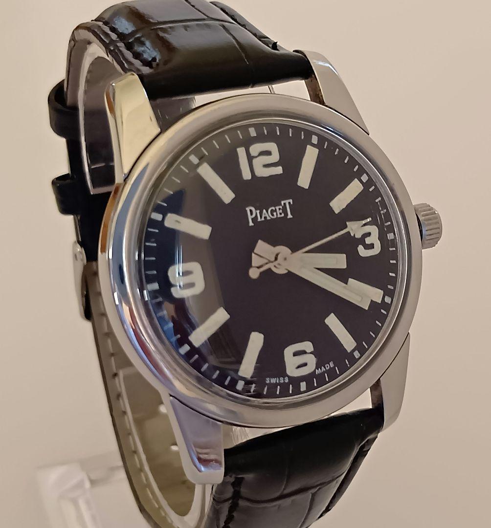 ピアジェ Piaget ヴィンテージ 手巻き腕時計 ブラック