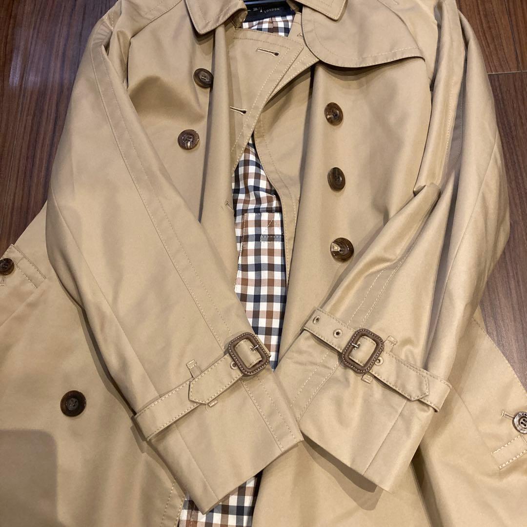 アクアスキュータム トレンチコート サイズ10