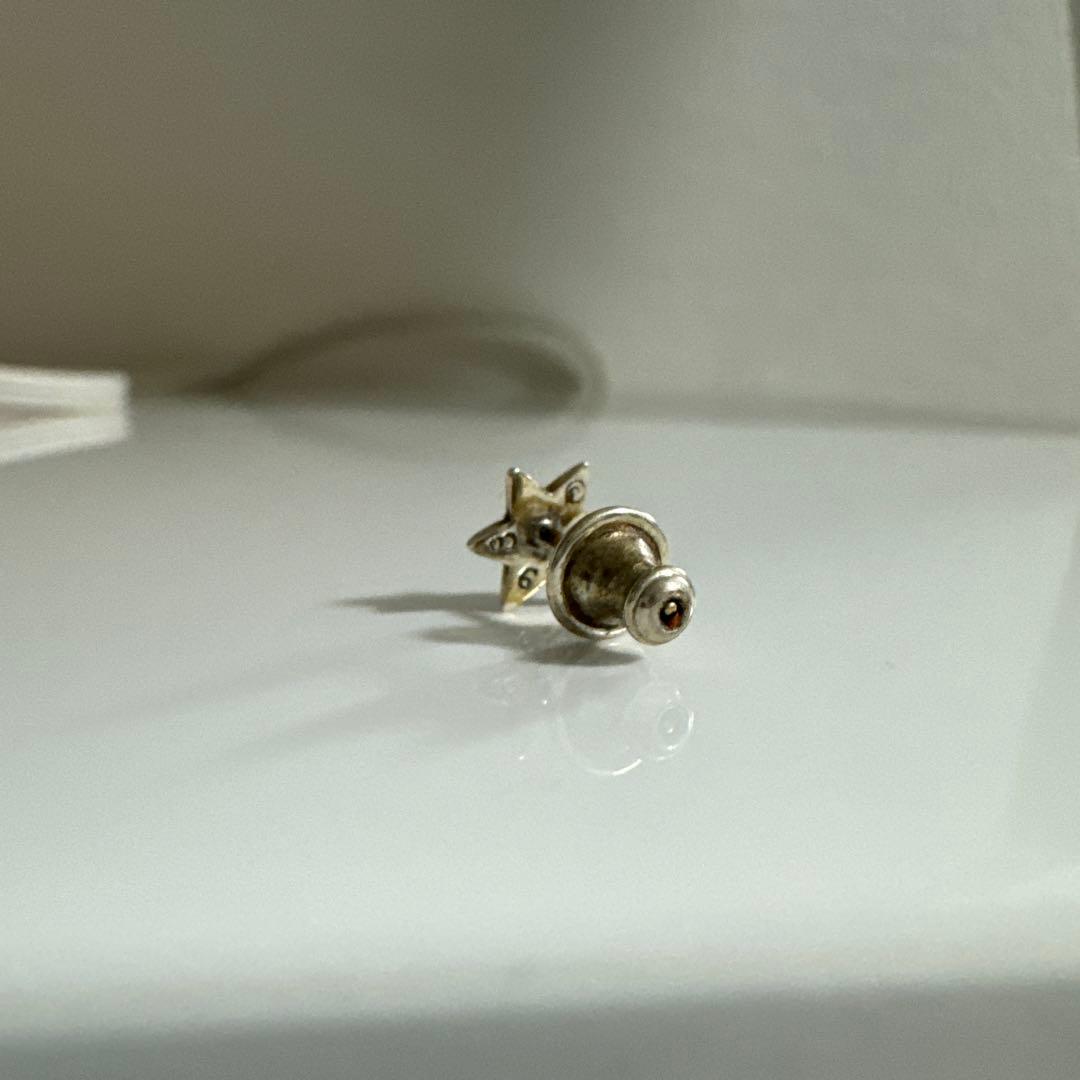 アクセサリー Chrome Hearts Star Stud Earrings \"Silver