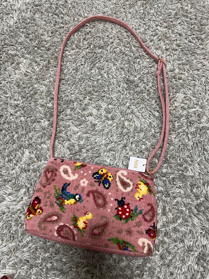 feiler フェイラーハイジペイズリー　ショルダーバッグ　HPY-257007