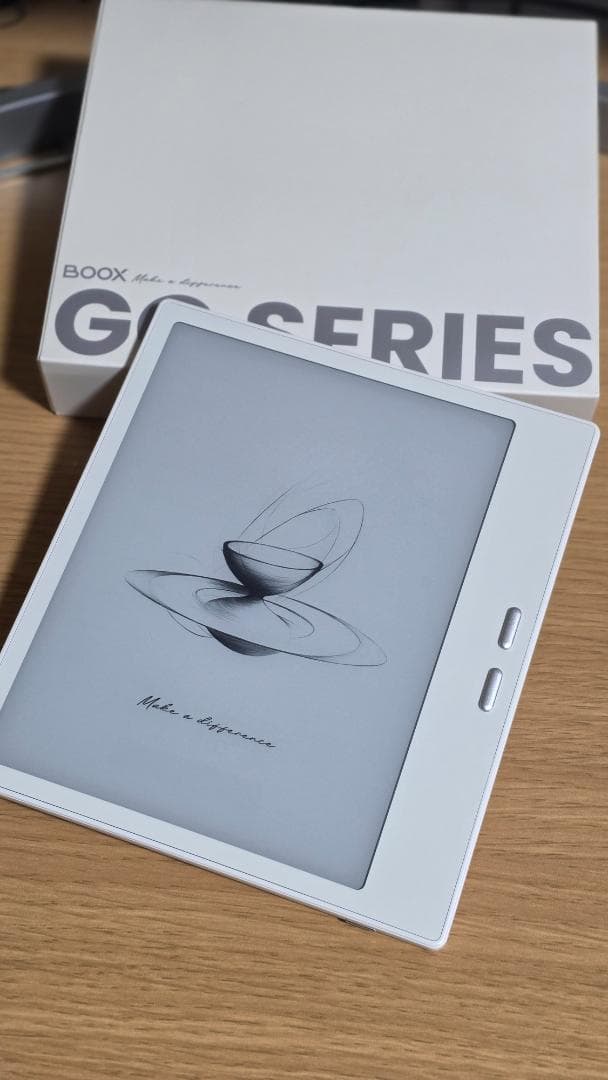 BOOX Go7 モノクロパネル本体ホワイト