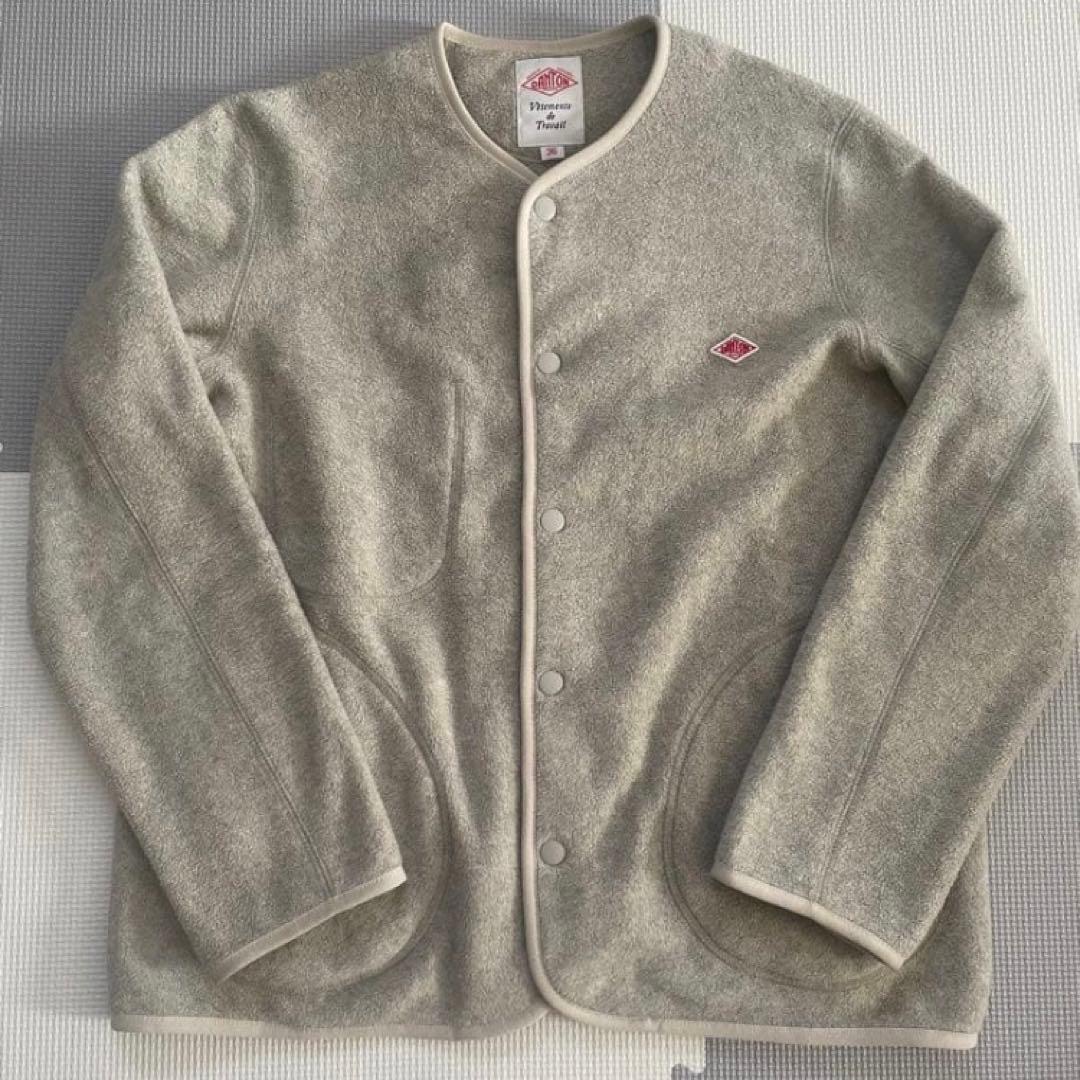 ダントン　ノーカラージャケット　36サイズ