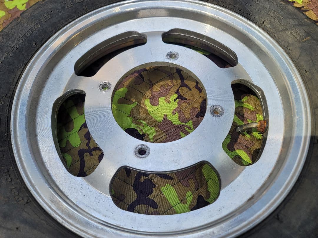 ジャイロX ジャイロキャノピー用 フロントアルミホイール12インチ