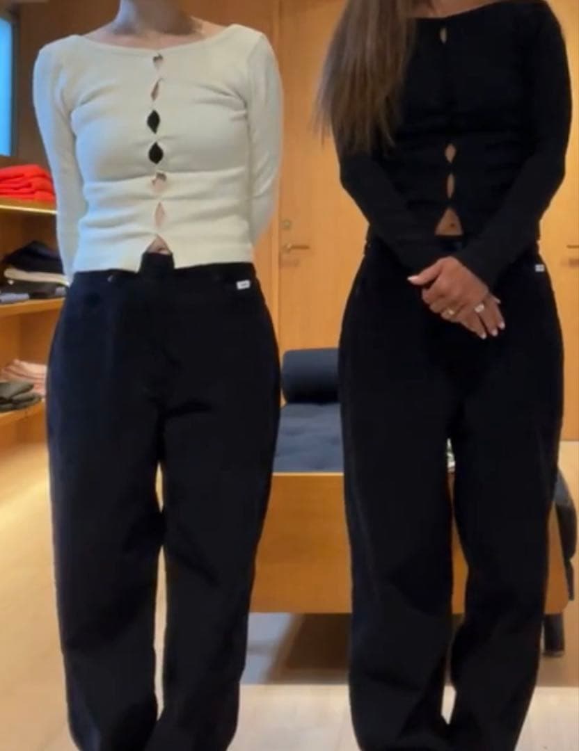 【美品】SHISHIKUI holed topp Navyシシクイ