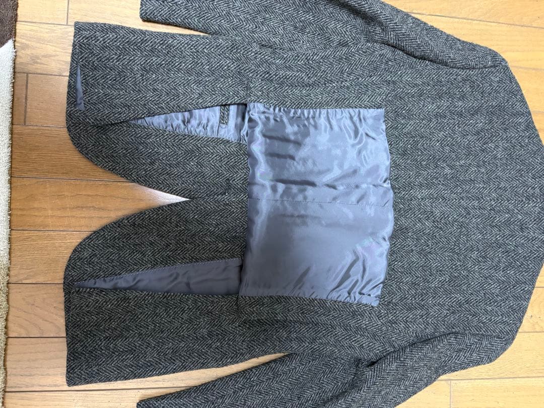 ハリスツイードジャケットA6 グレー　LeChic(ルシック)