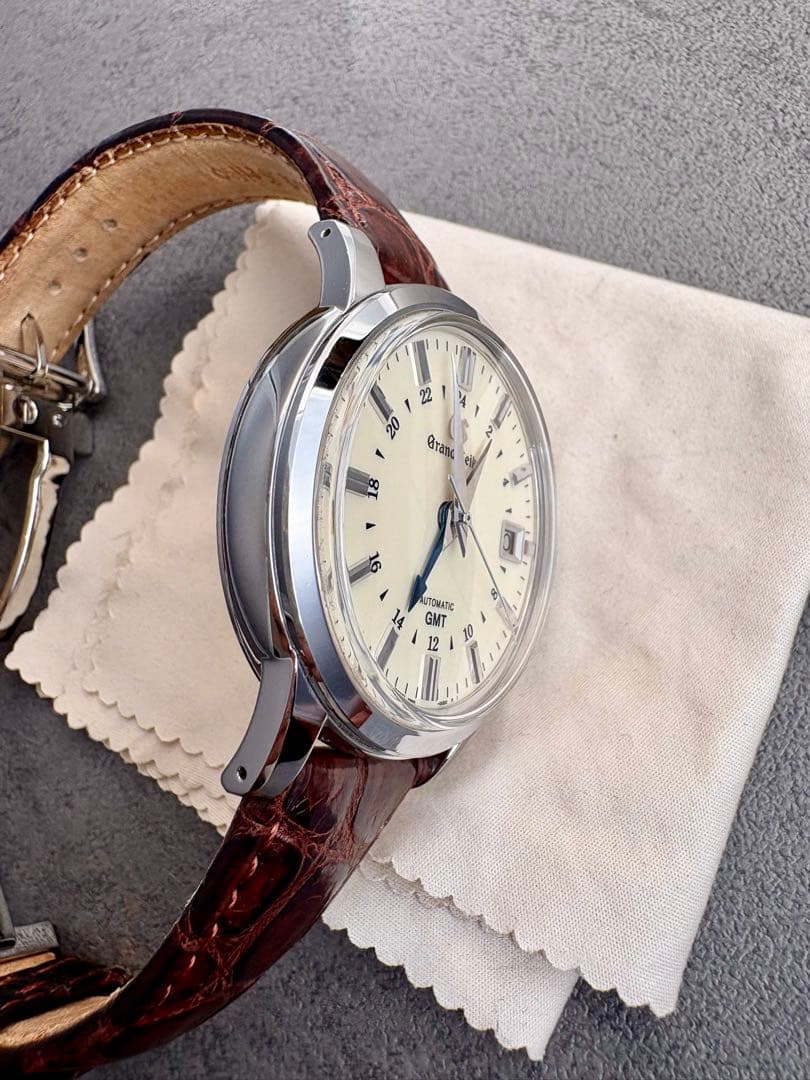 87様用SBGM221 グランドセイコー GMT クロコダイル エレガンスコレ