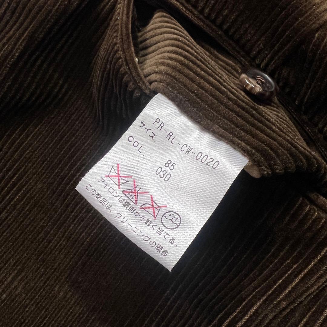 【極美品】ポロラルフローレン コーデュロイスラックスパンツ ブラウン 85