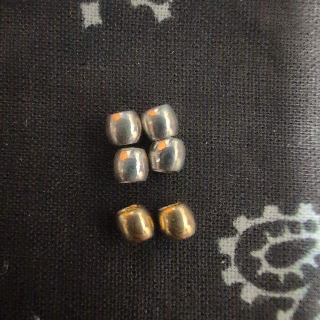 イーグルキャピタルワンK18無垢Sサイズ2発 銀無垢Sサイズ4発　計6発セット