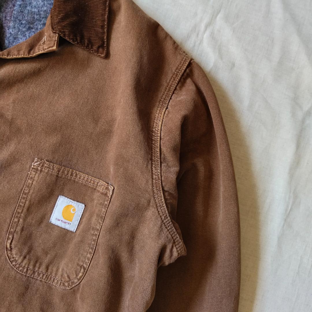 90sアメリカ製 カーハート チョアコート チョコレートブラウン DKB CHT