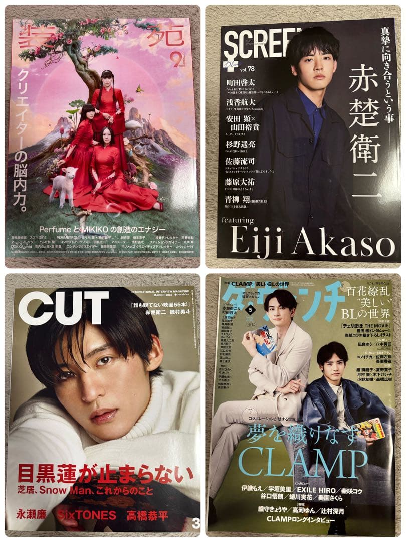 赤楚衛二関連　雑誌　まとめ売り　34冊