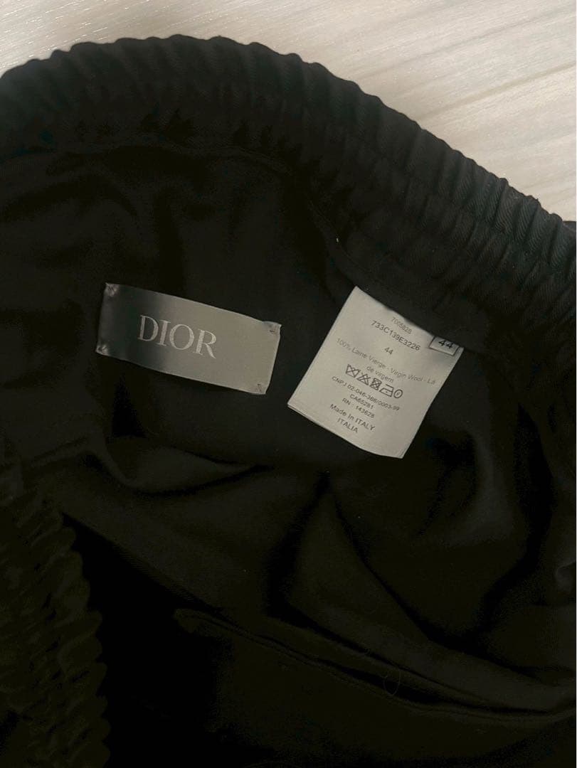 【KSK】DIOR Track Pants ブラック 44