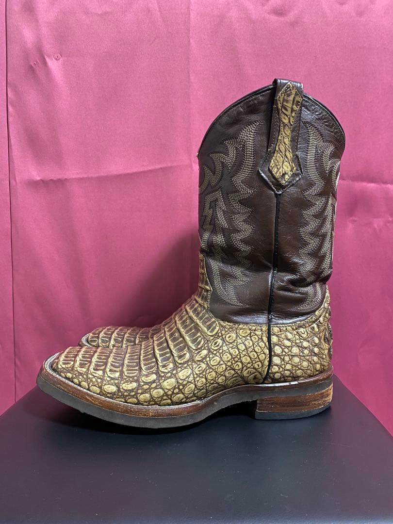 イガミ様ご購入用Western Boots◆クロコダイルレザー◆メンズウエスタン