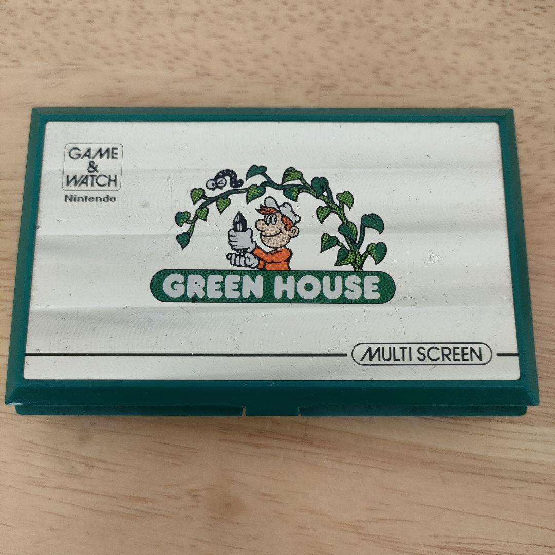 Nintendo ゲーム & ウォッチ グリーンハウスニンテンドー　通電確認済み