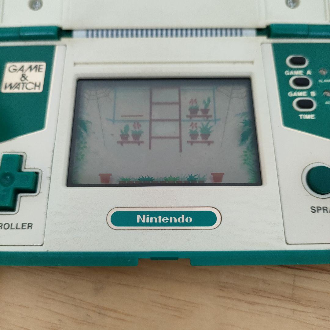 Nintendo ゲーム & ウォッチ グリーンハウスニンテンドー　通電確認済み