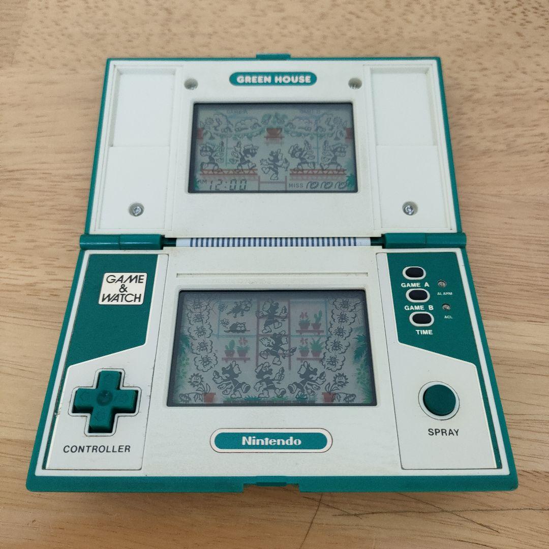 Nintendo ゲーム & ウォッチ グリーンハウスニンテンドー　通電確認済み